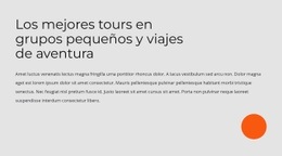 Viajes En Grupo Reducido Y Viajes De Aventura - Creador De Sitios Web Multipropósito