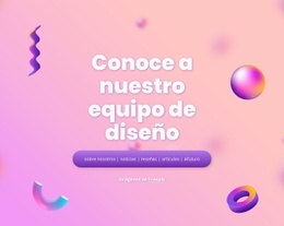 Cree Su Propio Sitio Web Para Introducción Con Elementos Animados