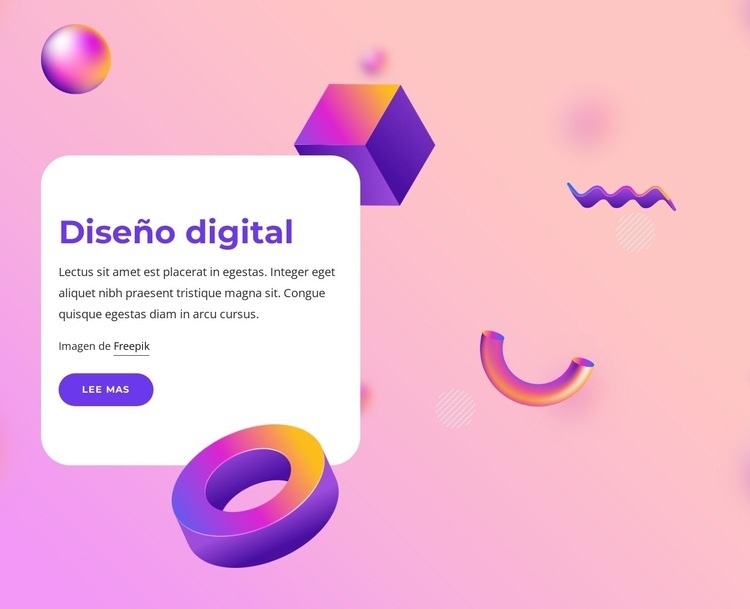 Equipo de diseño de servicio completo Maqueta de sitio web