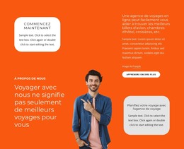 Compagnie De Voyage - Modèle Web HTML