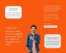 Référencement De La Page De Destination Pour Compagnie De Voyage