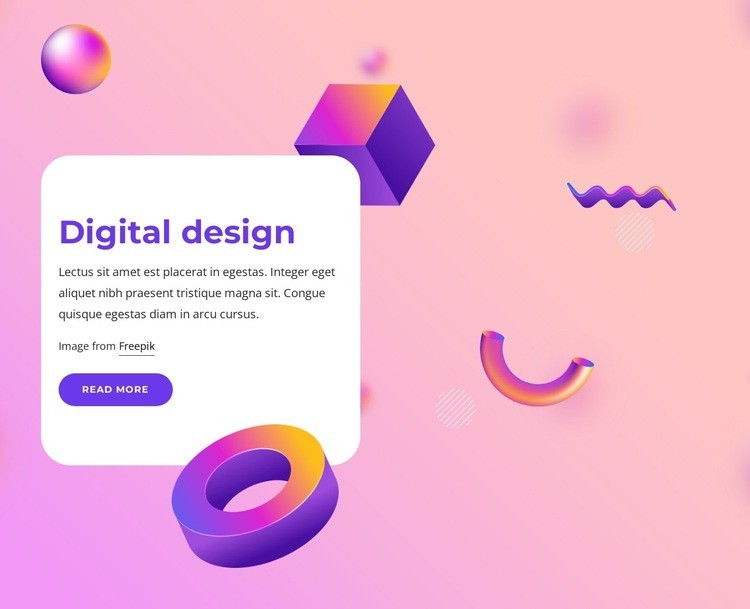 Full-service design team Homepage Design
