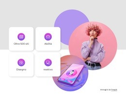 Modello HTML5 Esclusivo Per Costruiamo Bellissimi Siti Web