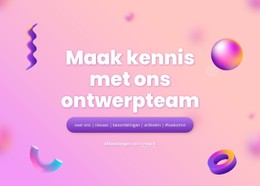 Inleiding Met Geanimeerde Elementen Sjabloon HTML CSS Responsief