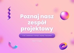 Zbuduj Własną Witrynę Internetową Dla Wprowadzenie Z Animowanymi Elementami