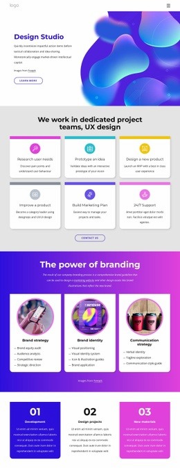 Web Design Company Theme Responsive