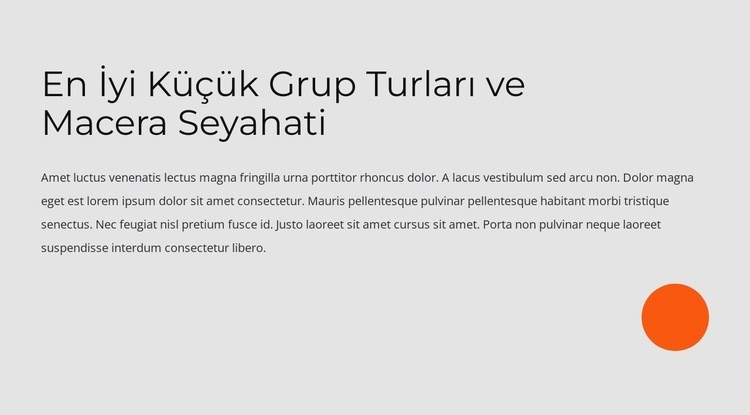 Küçük grup turları ve macera seyahati Açılış sayfası