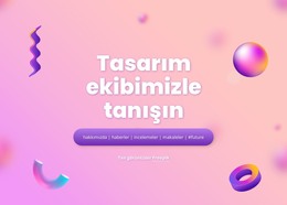 Animasyonlu Öğelerle Giriş - Duyarlı HTML5 Şablonu