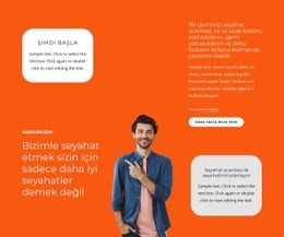 Seyahat Şirketi - Online HTML Generator