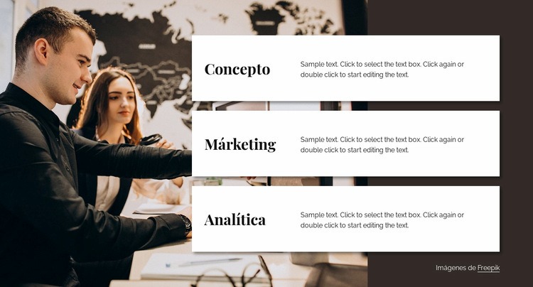 Equipo de consultoría analítica Diseño de páginas web