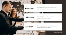 Equipo De Consultoría Analítica - Plantilla De Sitio Web Gratuita