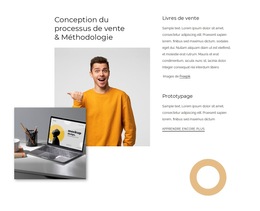 Conception De Processus De Vente - Modèle De Page De Destination