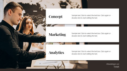 Aangepaste Lettertypen, Kleuren En Afbeeldingen Voor Analytics-Adviesteam