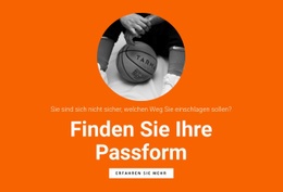 Basketball-Mannschaft - Create HTML Page Online