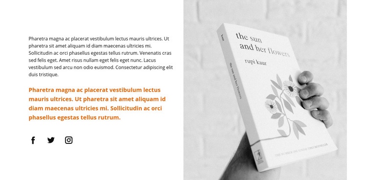 Neue Literatur Website Builder-Vorlagen