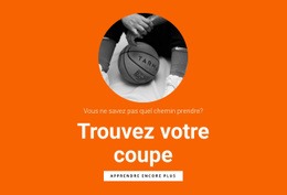 Superbe Conception De Site Web Pour Équipe De Basketball