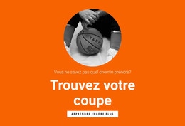 Équipe De Basketball - Modèle De Code HTML