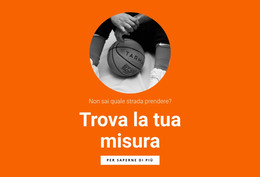 Squadra Di Basket - Modello Di Codice HTML