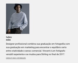 Informações Sobre Meu Trabalho