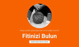 Basketbol Takımı - HTML Kod Şablonu