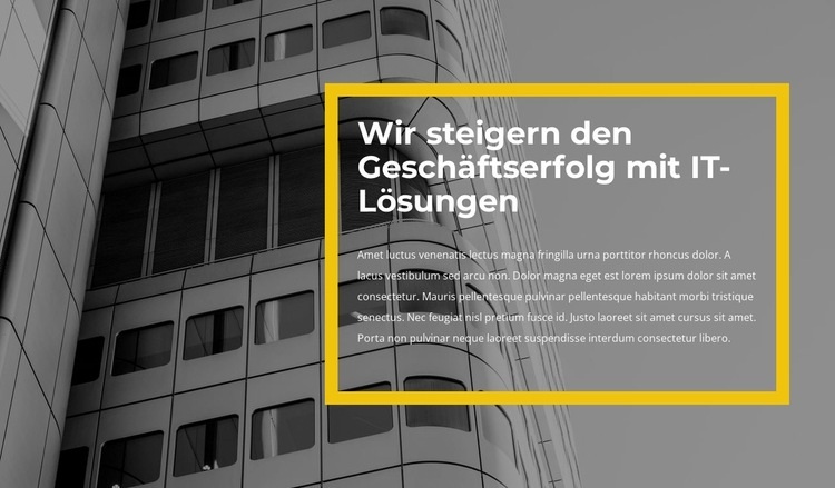 Nächstes Projekt Website-Modell