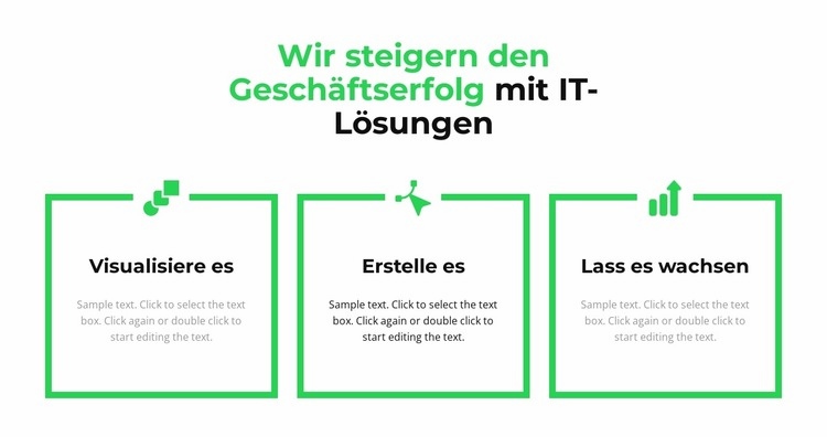 Arbeitsplan Schritt für Schritt Website-Modell