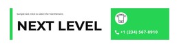 Next Level - Responsive HTML5