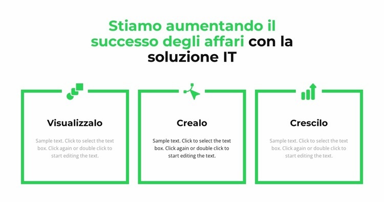 Piano di lavoro passo dopo passo Mockup del sito web