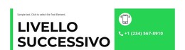 Livello Successivo - Modello HTML5 Reattivo