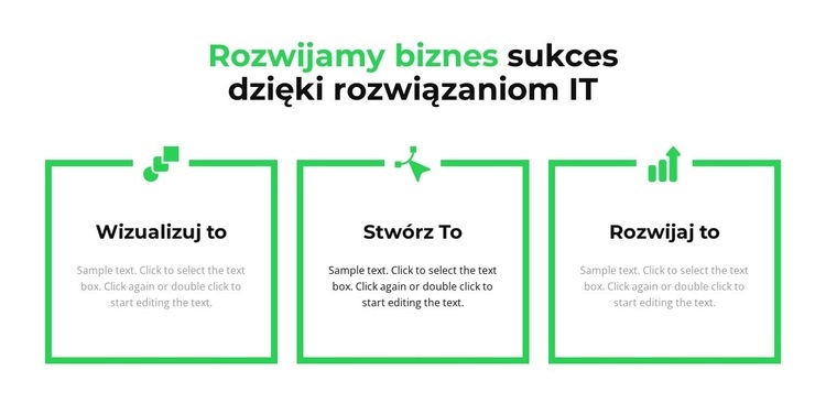 Plan pracy krok po kroku Kreator witryn internetowych HTML