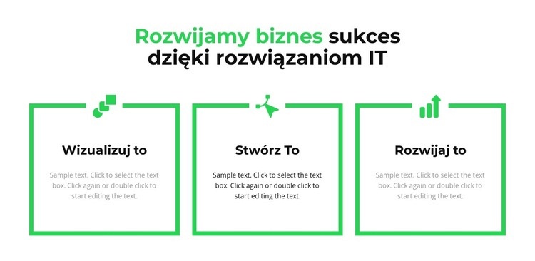 Plan pracy krok po kroku Szablon HTML5