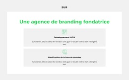 Deux Projets – Modèle De Site Web HTML