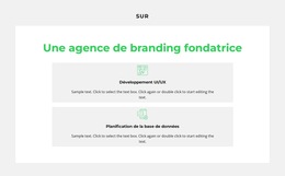 Modèle CSS Pour Deux Projets