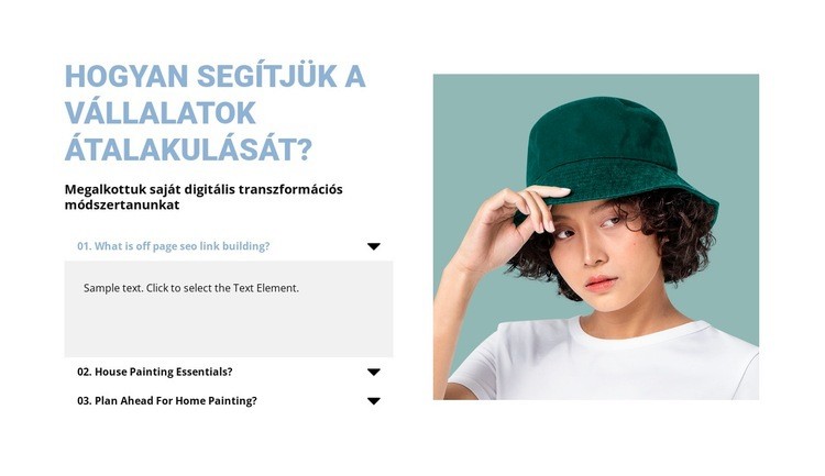 Találja meg a választ Weboldal tervezés