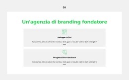 Due Progetti - Modello Di Sito Web Personale