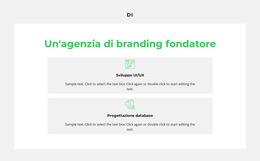 Modello CSS Per Due Progetti