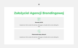 Szablon CSS Dla Dwa Projekty