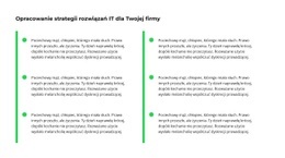 Sześć Małych Tekstów - Responsywny Szablon Jednostronicowy