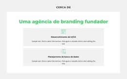 Dois Projetos - Modelo De Site Pessoal