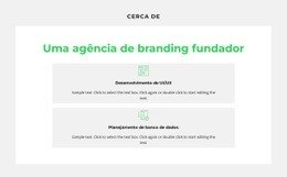 Modelo De Site Para Dois Projetos