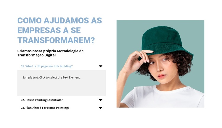 Encontre sua resposta Tema WordPress