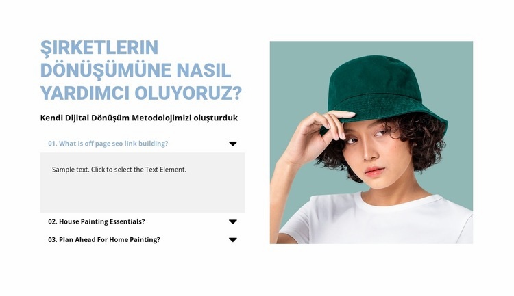 Cevabını bul Web Sitesi Mockup'ı