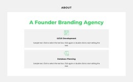 Two Projects - Homepage Design