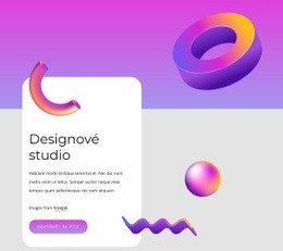 Šablona CSS Pro Animované Tvary