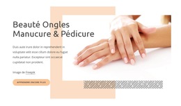 Manucure Beauté Des Ongles - Détails Des Variantes D'Amorçage