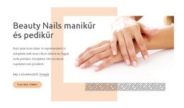 Szépségköröm Manikűr – Csodálatos Sablon Létrehozása