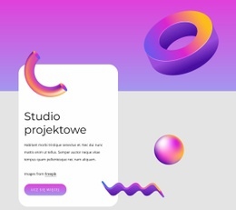 Animowane Kształty - HTML Designer