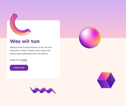 Bootstrap-HTML Für Branding Und Grafikdesign