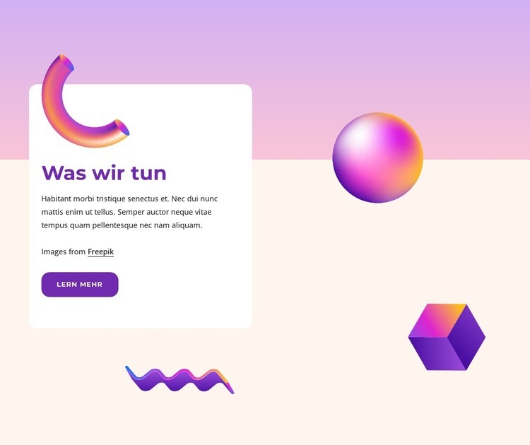 Branding und Grafikdesign HTML Website Builder