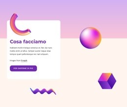 Design Del Sito Pronto All'Uso Per Branding E Grafica